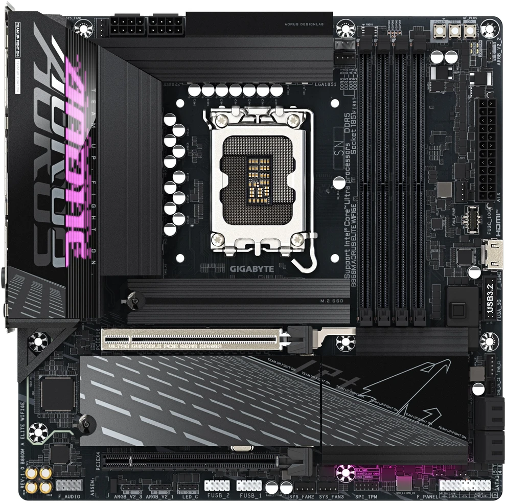 Pagrindinė plokštė Gigabyte B860M ELITE WIFI6E
