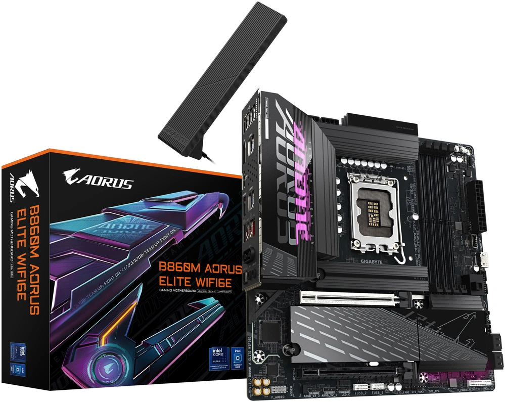 Pagrindinė plokštė Gigabyte B860M ELITE WIFI6E