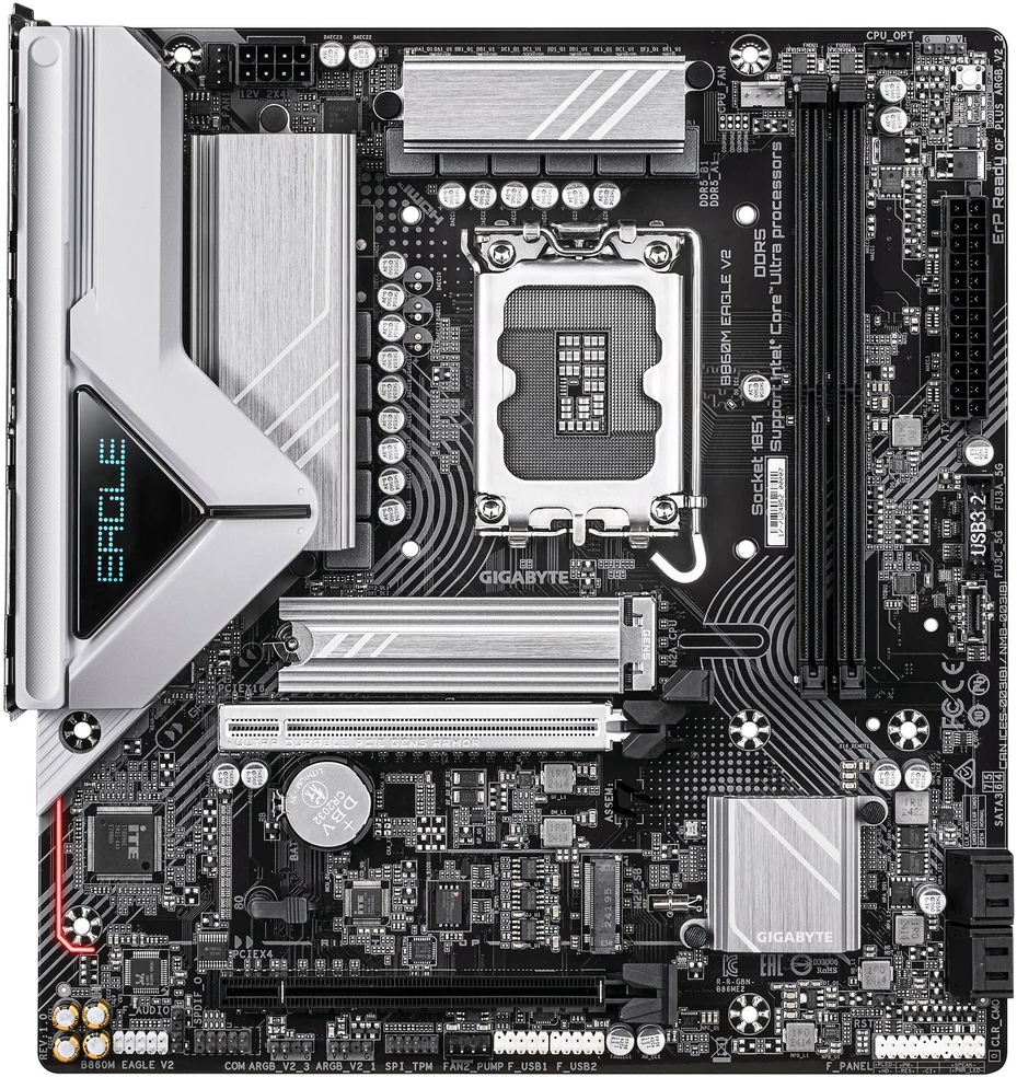 Pagrindinė plokštė GIGABYTE B860M EAGLE V2 LGA1851 1xHDMI 1xDP