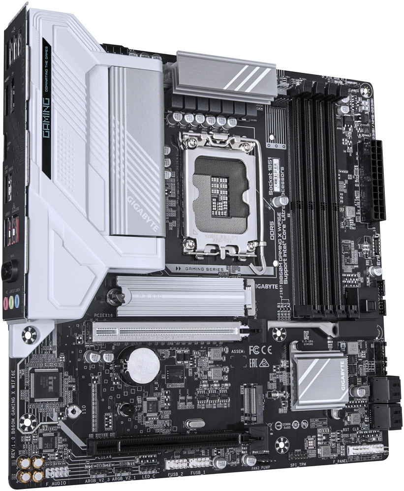 Pagrindinė plokštė Gigabyte B860M GAMING X WIFI6E