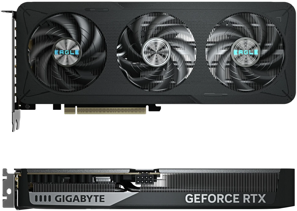 Vaizdo plokštė „Gigabyte GeForce RTX 5060 EAGLE MAX OC 16G“ | NVIDIA | 16 GB | „GeForce RTX 5060 Ti“ | GDDR7 | HDMI jungties kiekis: 1 | PCI-E 5.0