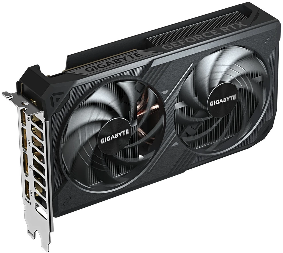 Vaizdo plokštė „Gigabyte GeForce RTX 5060 Ti WINDFORCE OC 16G“ | NVIDIA | 16 GB | „GeForce RTX 5060 Ti“ | GDDR7 | HDMI jungčių kiekis: 1 | PCI-E 5.0