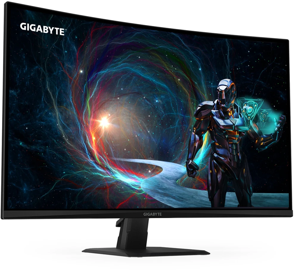 Monitorius Gigabyte | GS32QCA EU | 31.5 " | VA | 180 Hz | 1 ms | 250 cd/m² | HDMI jungčių kiekis: 2