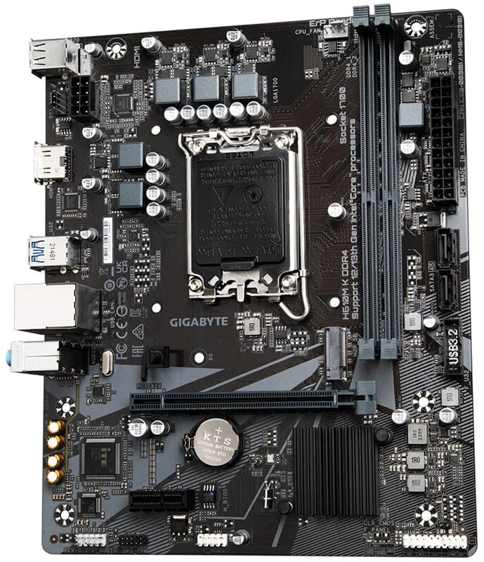 Pagrindinė plokštė Gigabyte H610M K DDR4