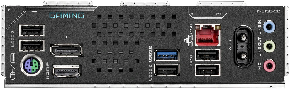 Pagrindinė plokštė GIGABYTE H810M GAMING WIFI6 LGA1851 MB