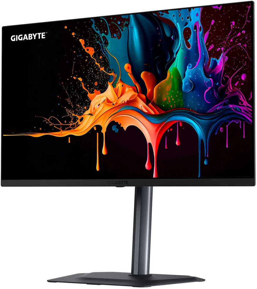 Žaidimų monitorius Gigabyte MO27Q3, 27" QHD (2560x1440) QD-OLED, 360Hz, 0.03ms, HDR True Black 400, USB-C, KVM
