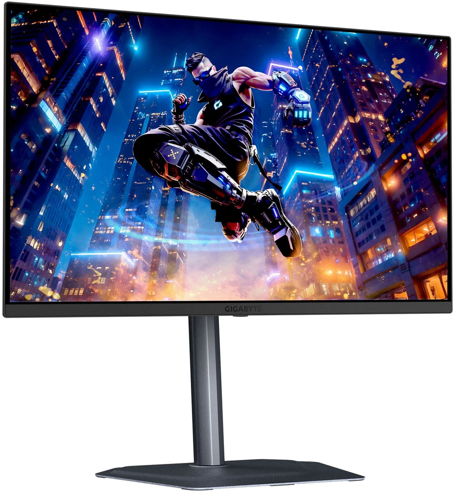 Žaidimų monitorius Gigabyte MO27Q3, 27" QHD (2560x1440) QD-OLED, 360Hz, 0.03ms, HDR True Black 400, USB-C, KVM