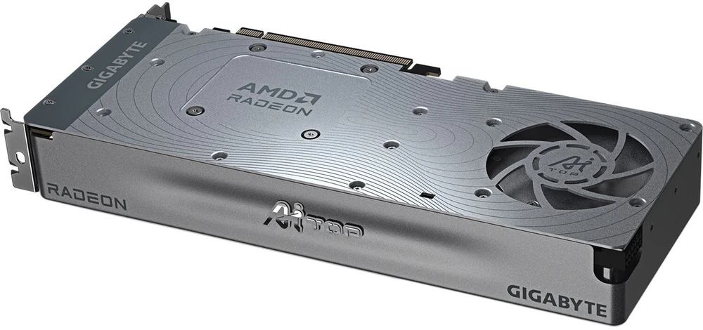 „GIGABYTE Radeon AI PRO R9700 AI TOP 32G“ vaizdo plokštė, 32 GB GDDR6 – mažmeninė prekyba