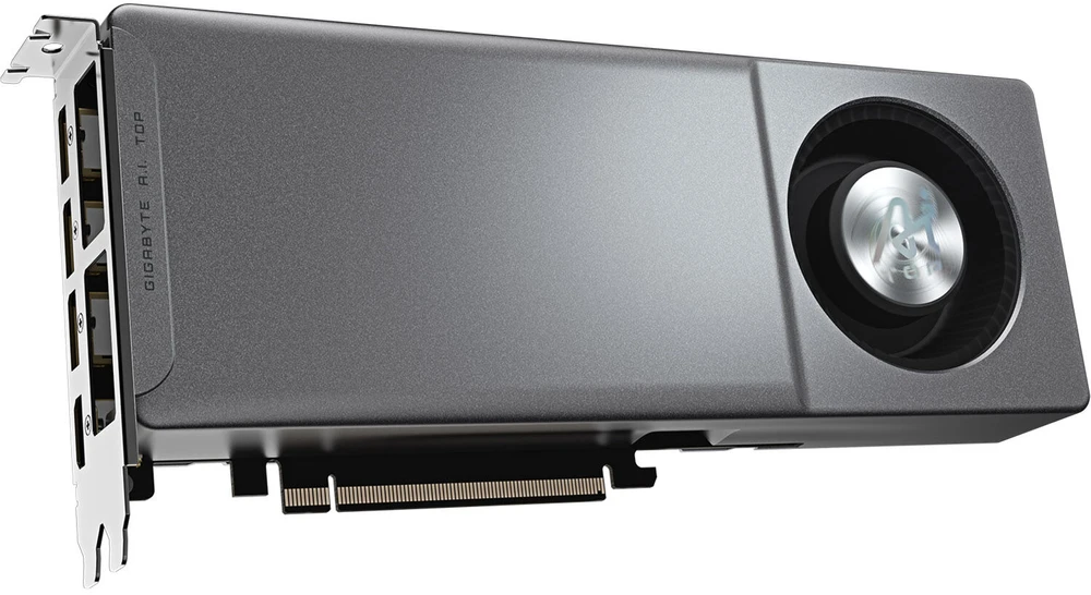 „GIGABYTE Radeon AI PRO R9700 AI TOP 32G“ vaizdo plokštė, 32 GB GDDR6 – mažmeninė prekyba
