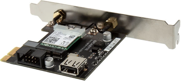 Gigabyte GC-WB1733D-I tinklo plokštė WLAN / Bluetooth 1733 Mbit/ai Vidinis