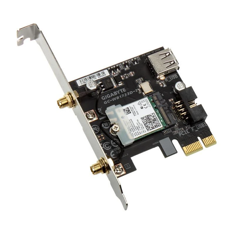 Gigabyte GC-WB1733D-I tinklo plokštė WLAN / Bluetooth 1733 Mbit/ai Vidinis
