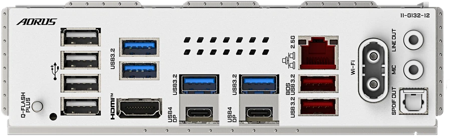 Pagrindinė plokštė GIGABYTE X870E A ELITE WF7 ICE AM5 4xDDR5 4xM.2 4xSATA