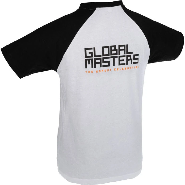 Global Masters T-Shirt GM Logo - baltas (L)