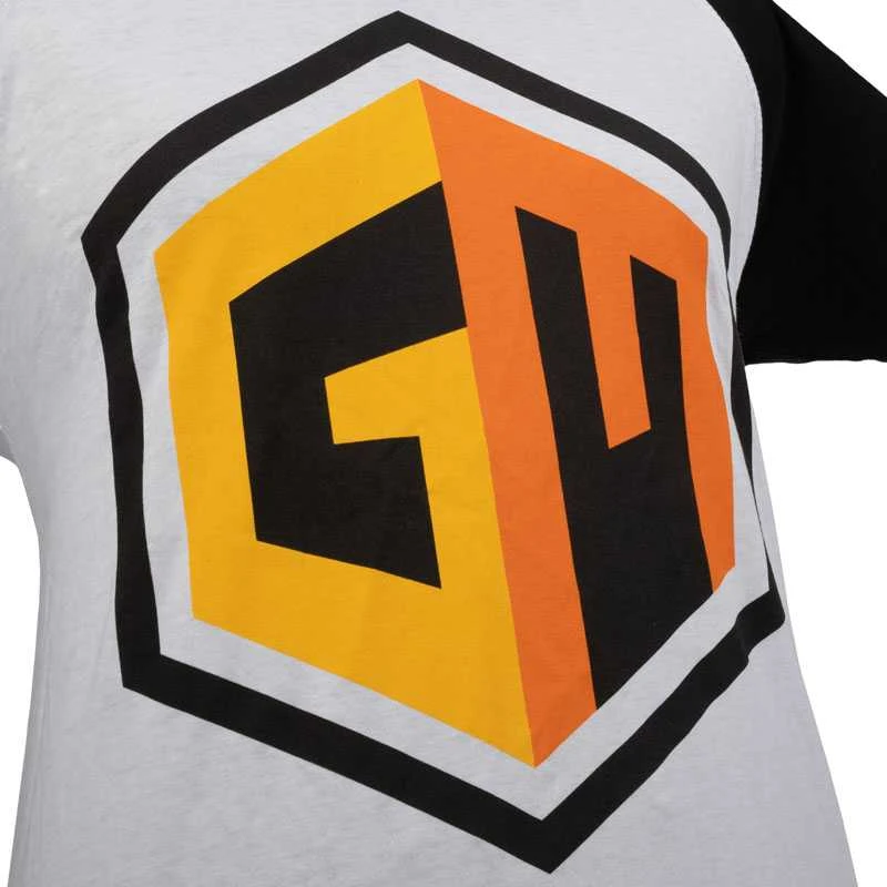 „Global Masters“ marškinėliai su GM logotipu – balti (M)