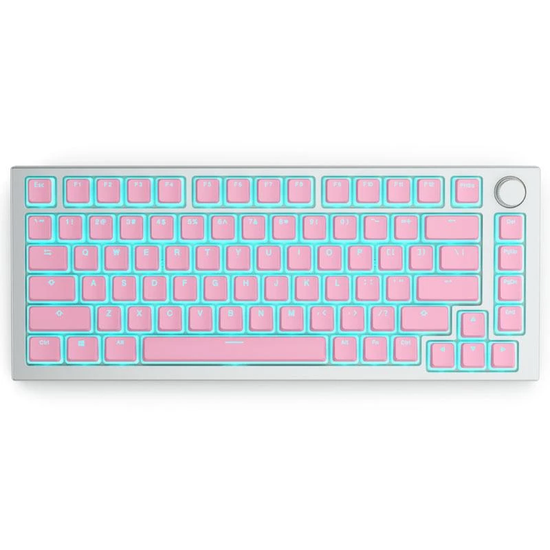 Klaviatūra Glorious Aura Keycaps – 145 Keycaps, rožinės spalvos – US-išdėstymas