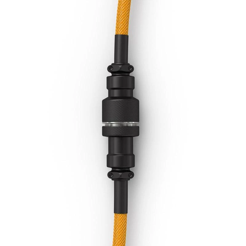 Glorious Coiled Cable susuktas klaviatūros laidas Glorious Gold, USB-C į USB-A – 1,37m, aukso spalvos