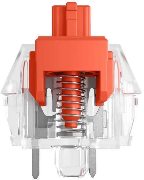 Klaviatūra Glorious Fox Heavy Switches, mechaniniai, 5-Pin, linear, MX-Stem, 55g – sutepti lubrikantu, 110 vnt