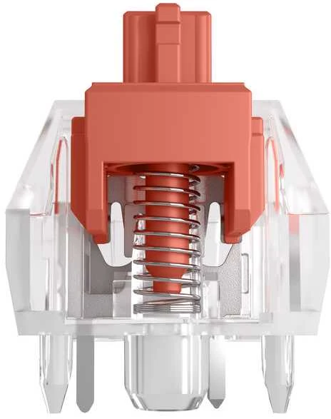 Klaviatūra Glorious Fox Ultralight Switches, mechaniniai, 5-Pin, linear, MX-Stem, 30g – sutepti lubrikantu, 110 vnt