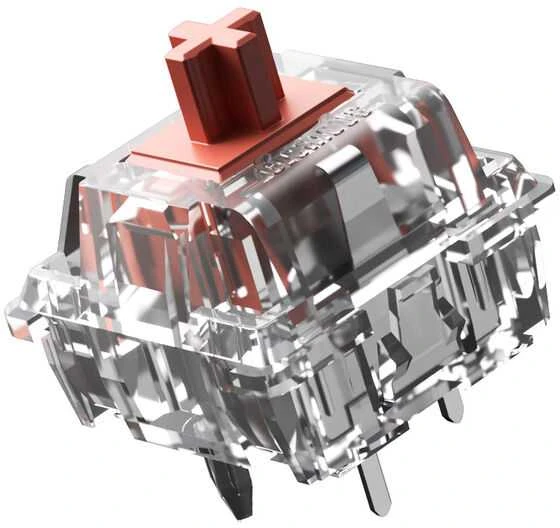 Klaviatūra Glorious Fox Ultralight Switches, mechaniniai, 5-Pin, linear, MX-Stem, 30g – sutepti lubrikantu, 110 vnt