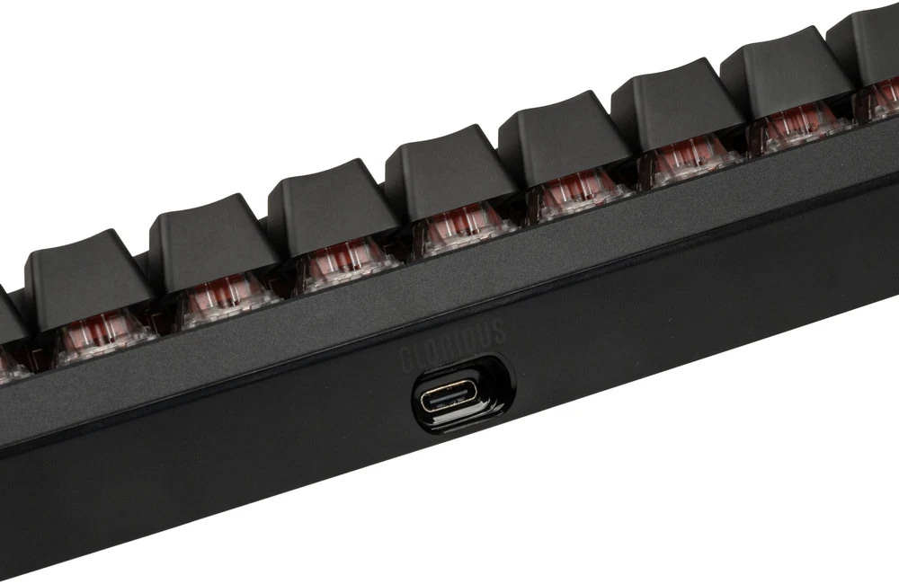 Glorious GMMK 2 Compact Klaviatūra - Fox Switches, FR išdėstymas, Juodas