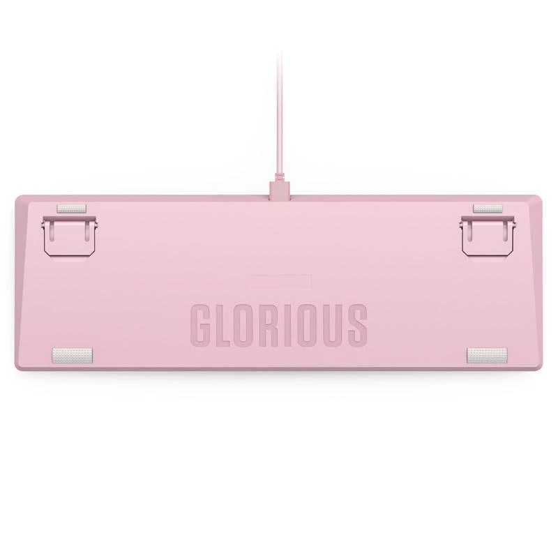 Glorious GMMK 2 Full-Size klaviatūra – Fox switches, ANSI išdėstymas, rožinės spalvos