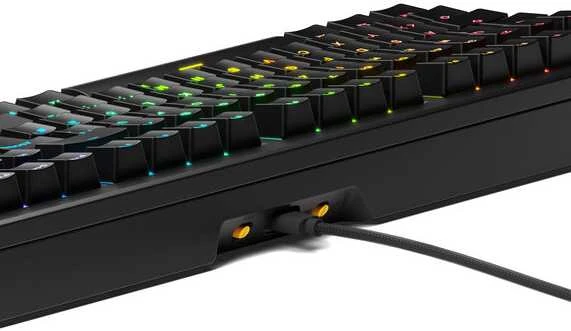 Glorious GMMK 3 100 % Custom Gaming-klaviatūra - Pre-Built, ISO (DE), Fox Switches, juodas