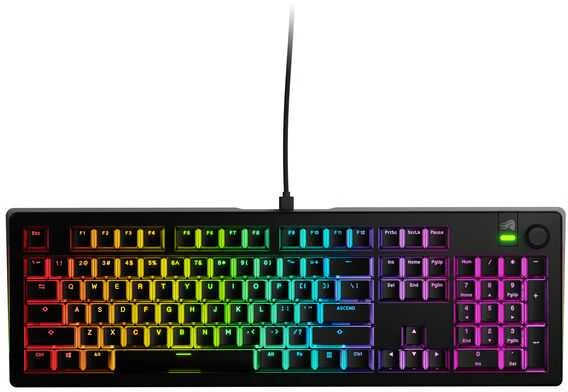 Glorious GMMK 3 100 % Custom Gaming-klaviatūra - Pre-Built, ANSI (US), Fox Switches, juodas