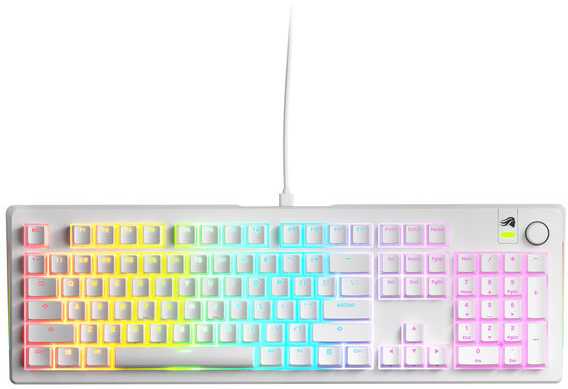 Klaviatūra žaidimams Glorious GMMK 3 100% Prebuilt Baltas US