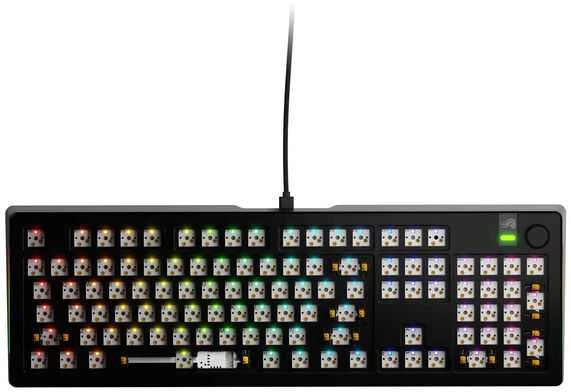 Glorious GMMK 3 Pro 100 % Custom žaidimų klaviatūra – Barebone, ANSI išdėstymas, juodos spalvos