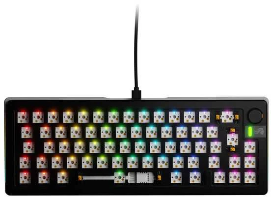 Glorious GMMK 3 Pro 65 % Custom žaidimų klaviatūra – Barebone, ISO išdėstymas, juodos spalvos