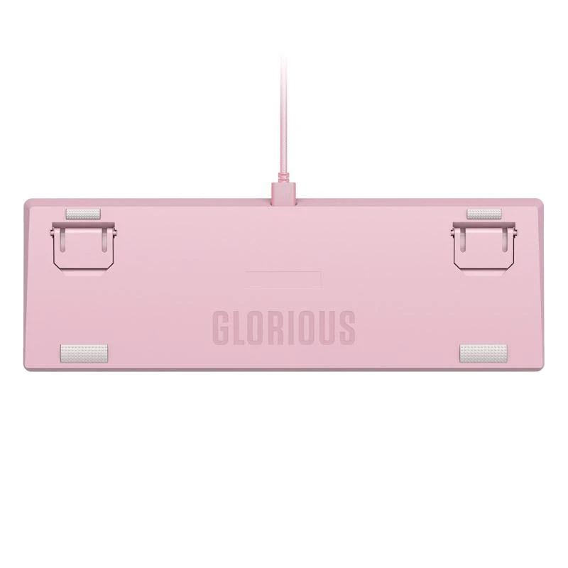 Glorious GMMK 2 Compact klaviatūra – Barebone, ANSI išdėstymas, rožinės spalvos