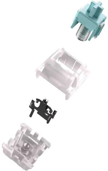 Klaviatūra Glorious Lynx Silent Switches, mechaniniai, 5-Pin, linear, MX-Stem, 40g – sutepti lubrikantu, 36 vnt