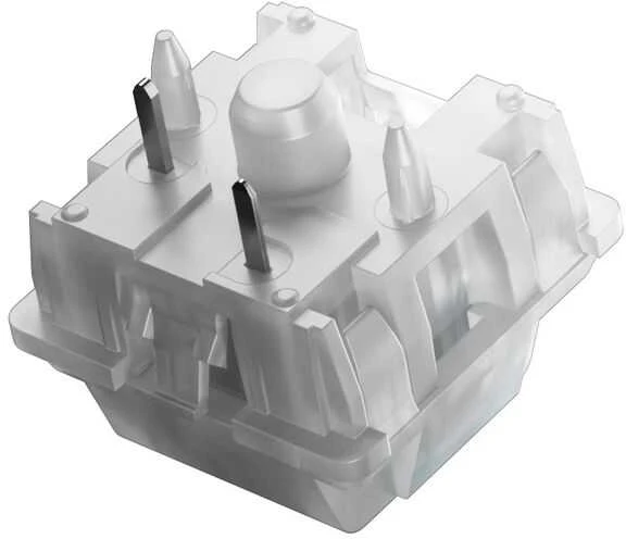 Klaviatūra Glorious Lynx Silent Switches, mechaniniai, 5-Pin, linear, MX-Stem, 40g – sutepti lubrikantu, 36 vnt