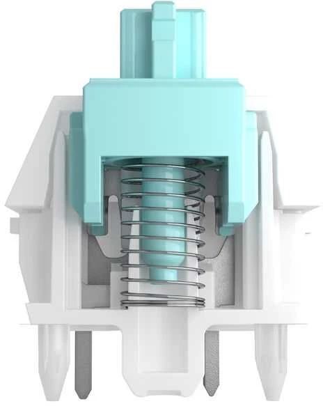 Klaviatūra Glorious Lynx Standard Switches, mechaniniai, 5-Pin, linear, MX-Stem, 40g – sutepti lubrikantu, 36 vnt