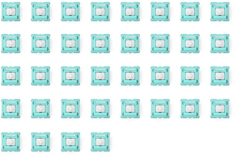 Glorious Lynx Mechanical Switches, Lubed, 36vnt