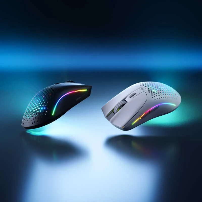Glorious Model O 2 Matte Baltas Wireless (Balta Matinė) Belaidė Žaidimų Pelė