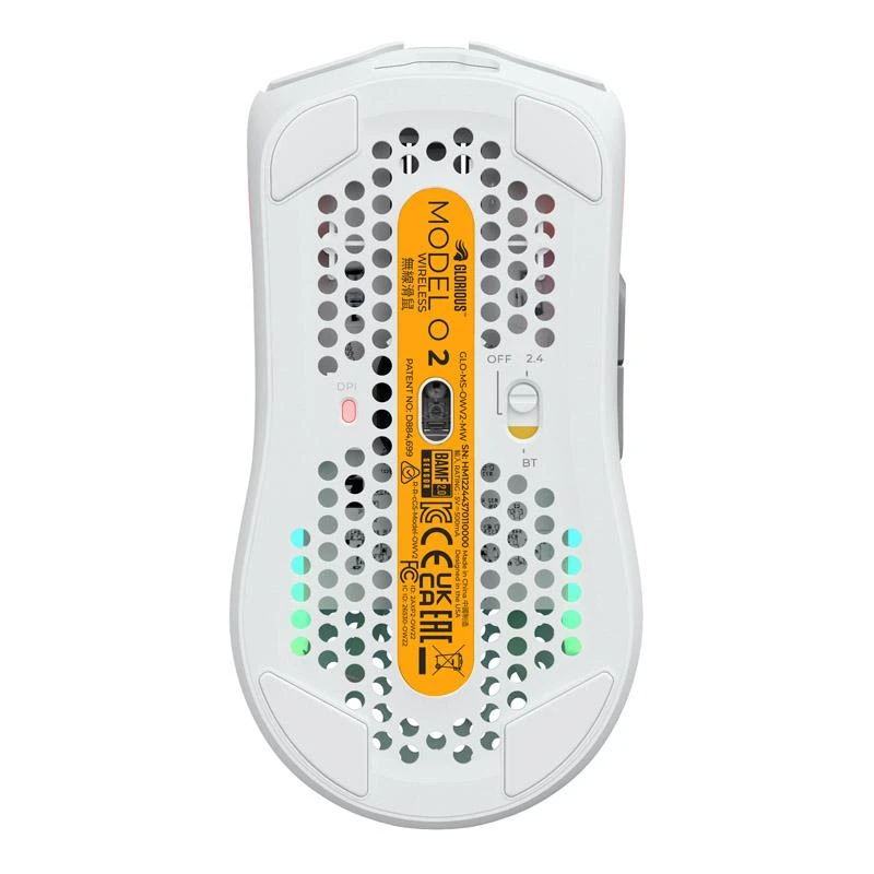 Glorious Model O 2 Matte Baltas Wireless (Balta Matinė) Belaidė Žaidimų Pelė