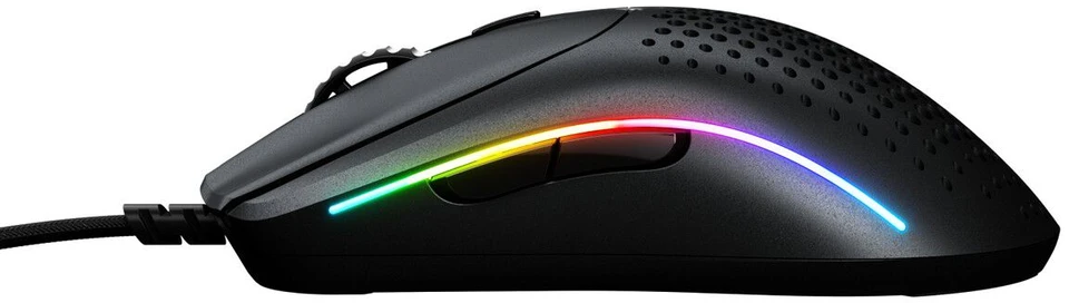 Glorious Model O 2 Mini žaidimų pelė, RGB – juodos spalvos