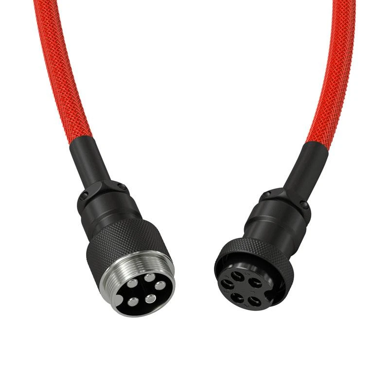 Glorious Coiled Cable, Klaviatūros kabelis, Crimson Red