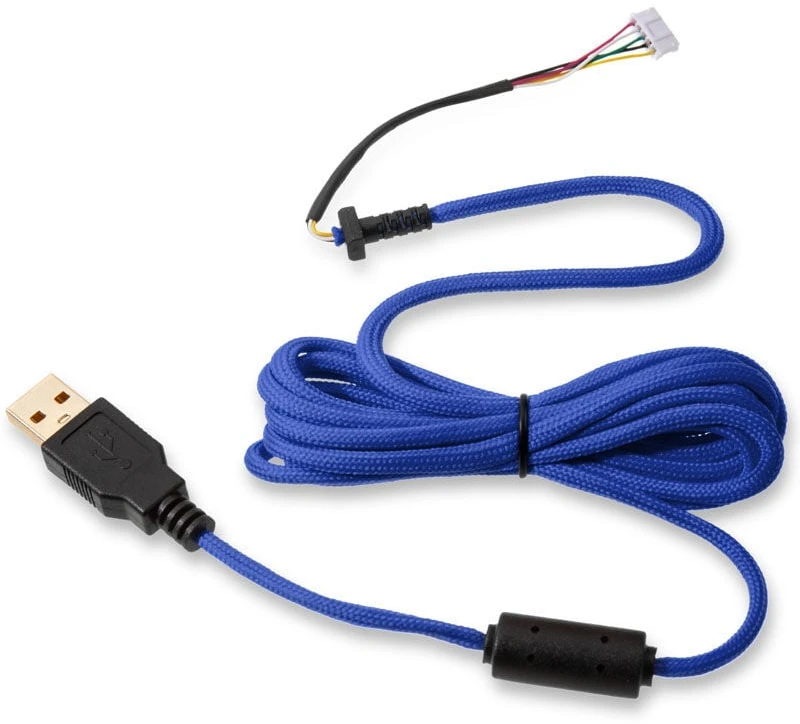 Glorious Pelės kabelis Ascended Cable V2 - Cobalt Blue