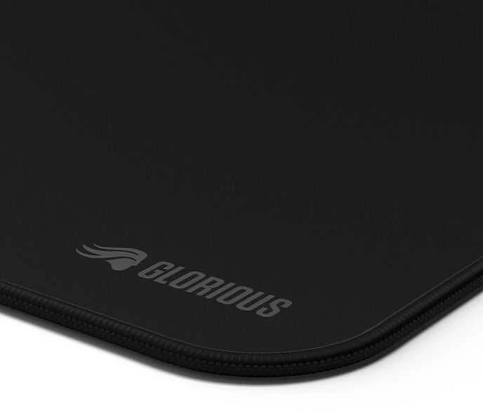 Glorious Pelės kilimėlis 2 XXL – apsiūtas – juodos spalvos