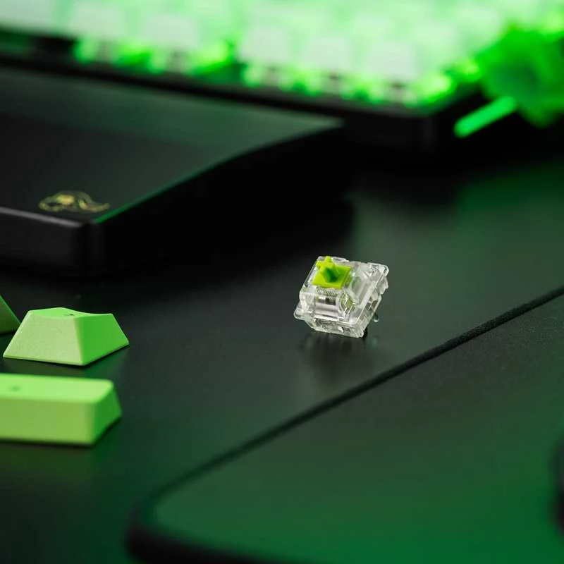 Glorious Raptor Switches, mechaniniai mygtukai, 5-pin, clicky, MX-Stem, 55g - 36 pieces