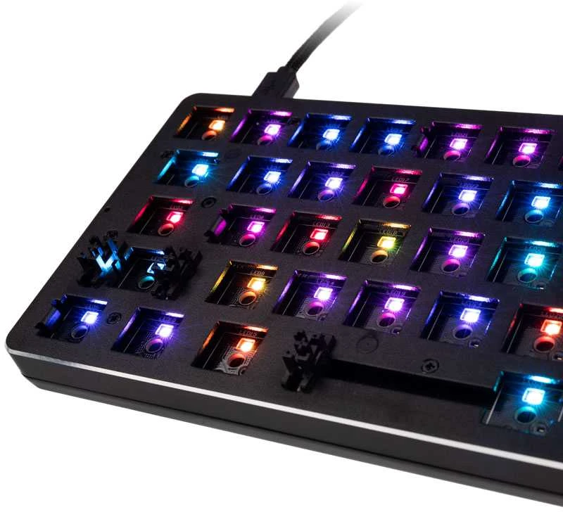 Glorious Klaviatūra Compact GMMK-COMPACT-RGB ANSI US išdėstymas (be klavišų)