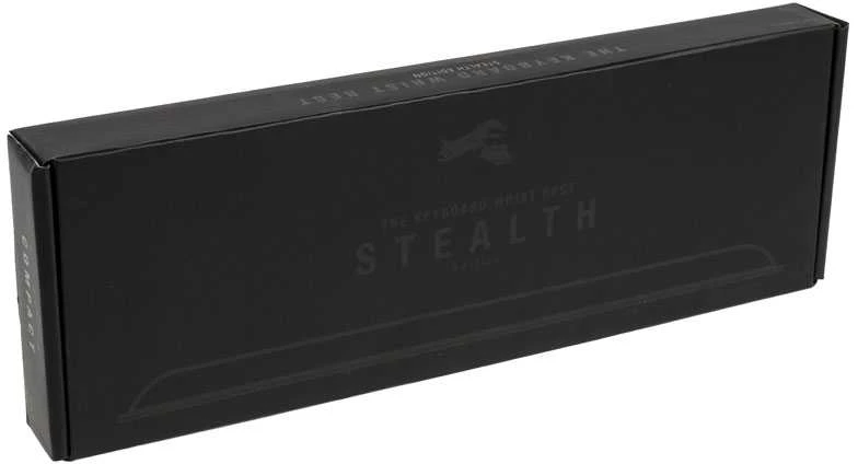 Glorious Stealth paminkštinta klaviatūros riešų atrama Regular 25mm - Compact 30x10cm