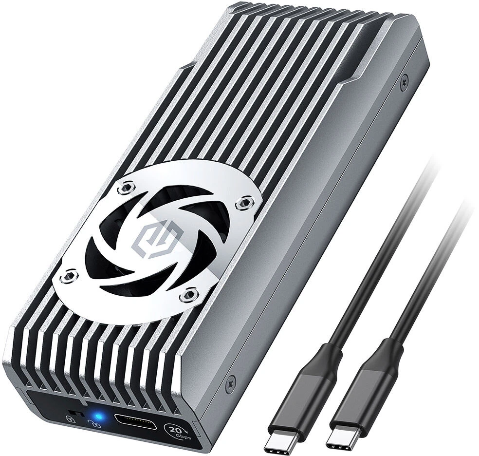 GAU GRAUGEAR G-M206-20G-F saugojimo diskų korpusas SSD korpusas Pilka M.2