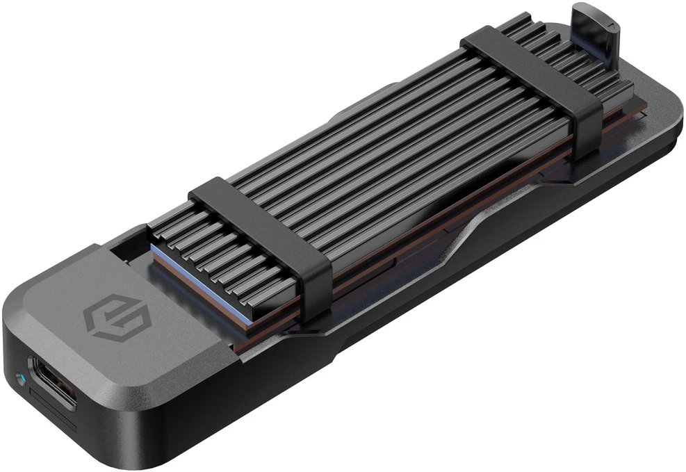 „Graugear“ doko stotelė, skirta M.2 SSD NVMe/NGFF, be įrankių