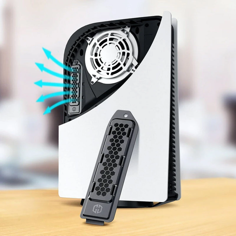 Graugear Kühler mit Abdeckung für PS5 M.2 | Farbe juodas