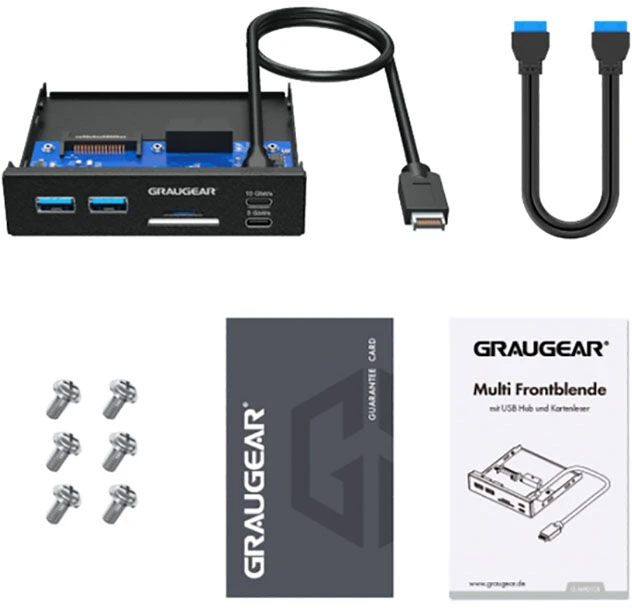 GAU GRAUGEAR G-MP01CR sąsajos plokštė / adapteris Vidinis