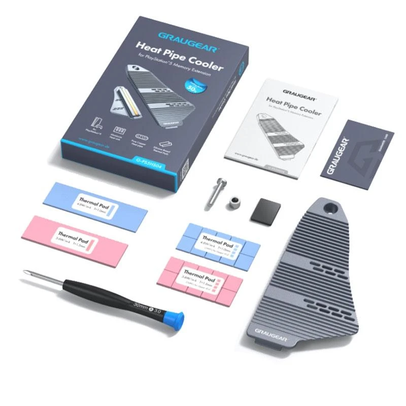 Graugear PS5 SSD radiatoriaus montavimo komplektas