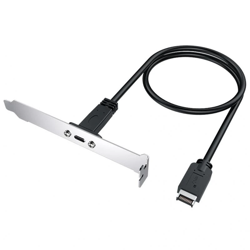 Graugear Graugear USB-E auf USB-C Erweiterungskabel, inkl PCI-Halterung